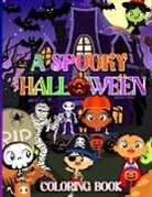 Author Mai B - A Spooky Halloween Coloring Book