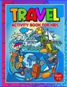 Hackney And Jones - Travel Activity Book For Kids Ages 4-8