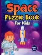 Hackney And Jones - Space Puzzle Book for Kids Ages 4-8