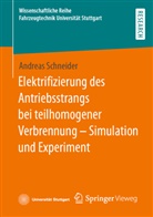 Andreas Schneider - Elektrifizierung des Antriebsstrangs bei teilhomogener Verbrennung - Simulation und Experiment