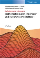 Rainer Ansorge, Hans J Oberle, Hans J. Oberle, Kai Rothe, Kai u a Rothe, Thomas Sonar - Mathematik in den Ingenieur- und Naturwissenschaften. Bd.1