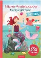 Eva Schindler - Sticker-Anziehpuppen Metallic - Meerjungfrauen