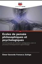 Ómer Gerardo Fonseca Zúñiga - Écoles de pensée philosophiques et psychologiques