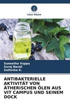 Sathvika K, Sathvika K., Suraj Nandi, Suneetha Vuppu - ANTIBAKTERIELLE AKTIVITÄT VON ÄTHERISCHEN ÖLEN AUS VIT CAMPUS UND SEINEM DOCK