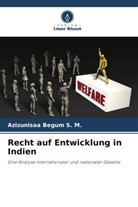 Azizunisaa Begum S M, Azizunisaa Begum S. M. - Recht auf Entwicklung in Indien