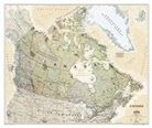 National Geographic Maps - National Geographic Canada Wall Map - Executive - Laminated (38 X 32 In)