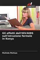 Mutinda Mutisya - Gli effetti dell'HIV/AIDS sull'istruzione formale in Kenya