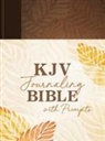 Compiled By Barbour Staff, Compiled by Barbour Staff - KJV Journaling Bible with Prompts (Copper Lead)