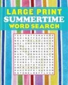 Editors of Thunder Bay Press - Large Print Summertime Word Search