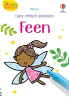 Matthew Oldham, Jenny Brown - Kleine Kreativ-Werkstatt - Ganz einfach ausmalen: Feen