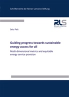 Setu Pelz - Guiding progress towards sustainable energy access for all
