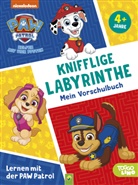 Schwager & Steinlein Verlag - Lernen mit der PAW Patrol: Knifflige Labyrinthe. Mein Vorschulbuch