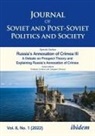 Julie Umland Fedor, Julie Umland Andreas Fedor, Gergana Dimova, Julie Fedor, Andriy Portnov, Andriy Portnov et al... - Journal of Soviet and Post-Soviet Politics and Society