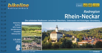  Esterbauer Verlag - Radregion Rhein-Neckar - Die schönsten Radtouren zwischen Oberrhein, Odenwald und Kraichgau-Stromberg, 1.015 km