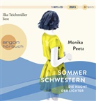 Monika Peetz, Ilka Teichmüller - Sommerschwestern - Die Nacht der Lichter, 1 Audio-CD, 1 MP3 (Hörbuch)