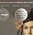 Anne Stern, Cathlen Gawlich - Dunkel der Himmel, goldhell die Melodie, 2 Audio-CD, 2 MP3 (Hörbuch)
