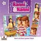 Enid Blyton - Hanni und Nanni - Hanni und Nanni spielen falsch, 1 Audio-CD (Audio book)