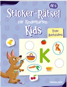 Christine Thau, Christine Thau - Sticker-Rätsel für Kindergarten-Kids. Erste Buchstaben
