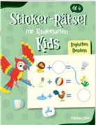 Christine Thau, Christine Thau - Sticker-Rätsel für Kindergarten-Kids. Logisches Denken