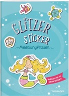 Sandra Schmidt, Sandra Schmidt - Glitzer-Sticker Malbuch. Meerjungfrauen