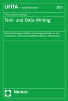 Felicitas Lea Kleinkopf - Text- und Data-Mining