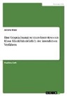 Juliane Baier - Eine Gesprächsanalyse eines Interviews mit Klaus Kinski hinsichtlich der interaktiven Verfahren