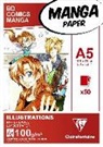 Layoutblock für Mangas und Comics A5 50 Blatt 100g