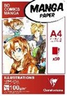 Layoutblock für Mangas und Comics A4 50 Blatt 100g