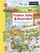 Christina Braun, Sebastian Coenen - Traktor, Kühe & Bauernhof: Das große Wimmelbuch vom Landleben