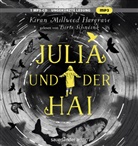 Kiran Millwood Hargrave, Birte Schnöink - Julia und der Hai, 1 Audio-CD, 1 MP3 (Livre audio)