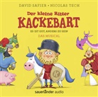 Simon Bertling, Simon u a Bertling, Christian Hagitte, David Safier, Nicolas Tech, Björn Bonn... - Der kleine Ritter Kackebart, 1 Audio-CD (Audio book)