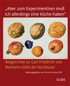 Enrica Yvonne Dilk, Enrica Yvonne Dilk - "Aber zum Experimentiren muß ich allerdings eine Küche haben"