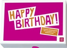 Groh Verlag, Groh Verlag - Happy Birthday! 10 bunte Grußkarten mit Kuverts zum Geburtstag