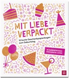 Groh Verlag, Groh Verlag - Mit Liebe verpackt - 10 bunte Geschenkpapierbogen zum Geburtstag