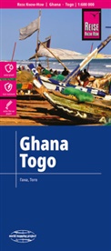 Reise Know-How Verlag Peter Rump, Reise Know-How Verlag Peter Rump - Reise Know-How Landkarte Ghana, Togo (1:600.000)