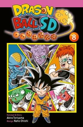  Akira Toriyama (Original Story), Naho Ohishi, Akira Toriyama - Dragon Ball SD 8 - Die DRAGON BALL-Saga neu erzählt!