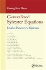 Guang-Ren Duan, Duan Guang-Ren - Generalized Sylvester Equations