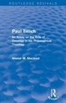 Alistair MacLeod, Alistair M MacLeod, Alistair M. Macleod - Routledge Revivals: Paul Tillich (1973)