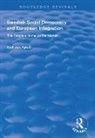 Nicholas Aylott, Aylott Nicholas - Swedish Social Democracy and European Integration