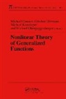 Michael Hoermann Grosser, Michael Grosser, Grosser Michael, Gunther Hormann, Hormann Gunther, Michael Kunzinger... - Nonlinear Theory of Generalized Functions