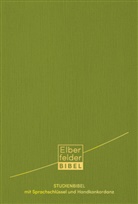 Elberfelder Studienbibel, Kunstleder, mit Sprachschlüssel und Handkonkordanz