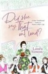 Laura Simon - Did She Say That Out Loud?
