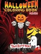 Russ West - Halloween Coloring Book for Kids