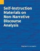 Stephen H Levinsohn - Self-Instruction Materials on Non-Narrative Discourse Analysis