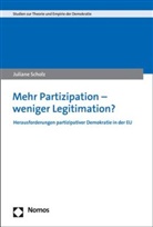 Juliane Scholz, Markus Linden (Prof. Dr.), Thaa (Prof. Dr.) - Mehr Partizipation - weniger Legitimation?