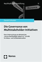 Daniel Schuster - Die Governance von Multistakeholder-Initiativen