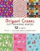 Tuttle Studio - Origami Cranes Gift Wrapping Papers - 12 sheets