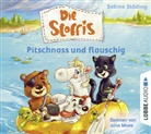 Sabine Städing, Jona Mues, Nadine Reitz - Die Stoffis - Pitschnass und flauschig, 2 Audio-CD (Audio book)