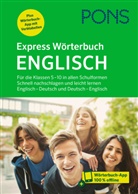 PONS Express Wörterbuch Englisch, m.  Buch, m.  Online-Zugang