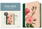 Tyndale - KJV Wide Margin Bible, Filament-Enabled Edition (Leatherlike, Pink Rose Garden, Red Letter)